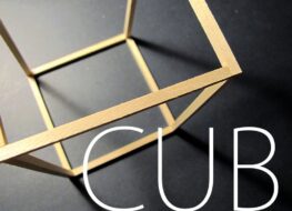 cube i træ - smykkeholder